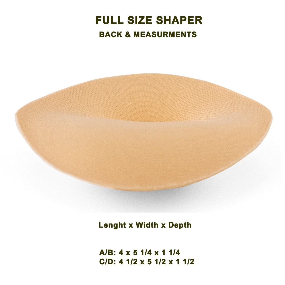 A single swim shaper seen from below displaying the underside side of the foam shaper.